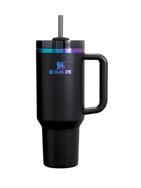 40oz Stanley The Black Chroma Quencher H2.0 Flowstate Tumbler RARE NWT BNIB